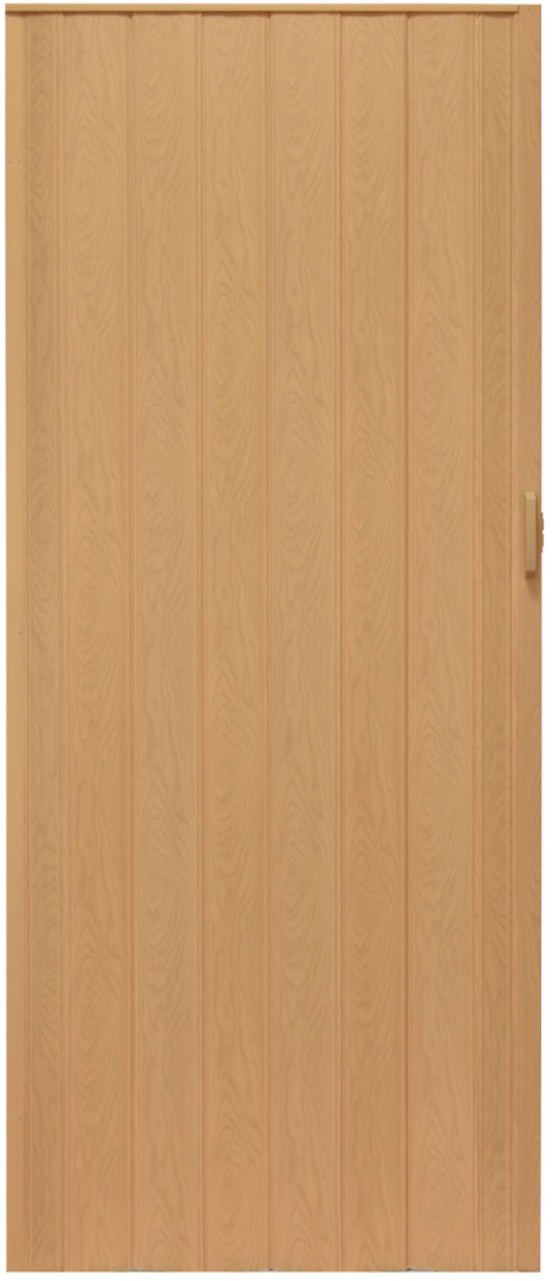 Drzwi harmonijkowe 004-02-100 jasny dąb 100 cm