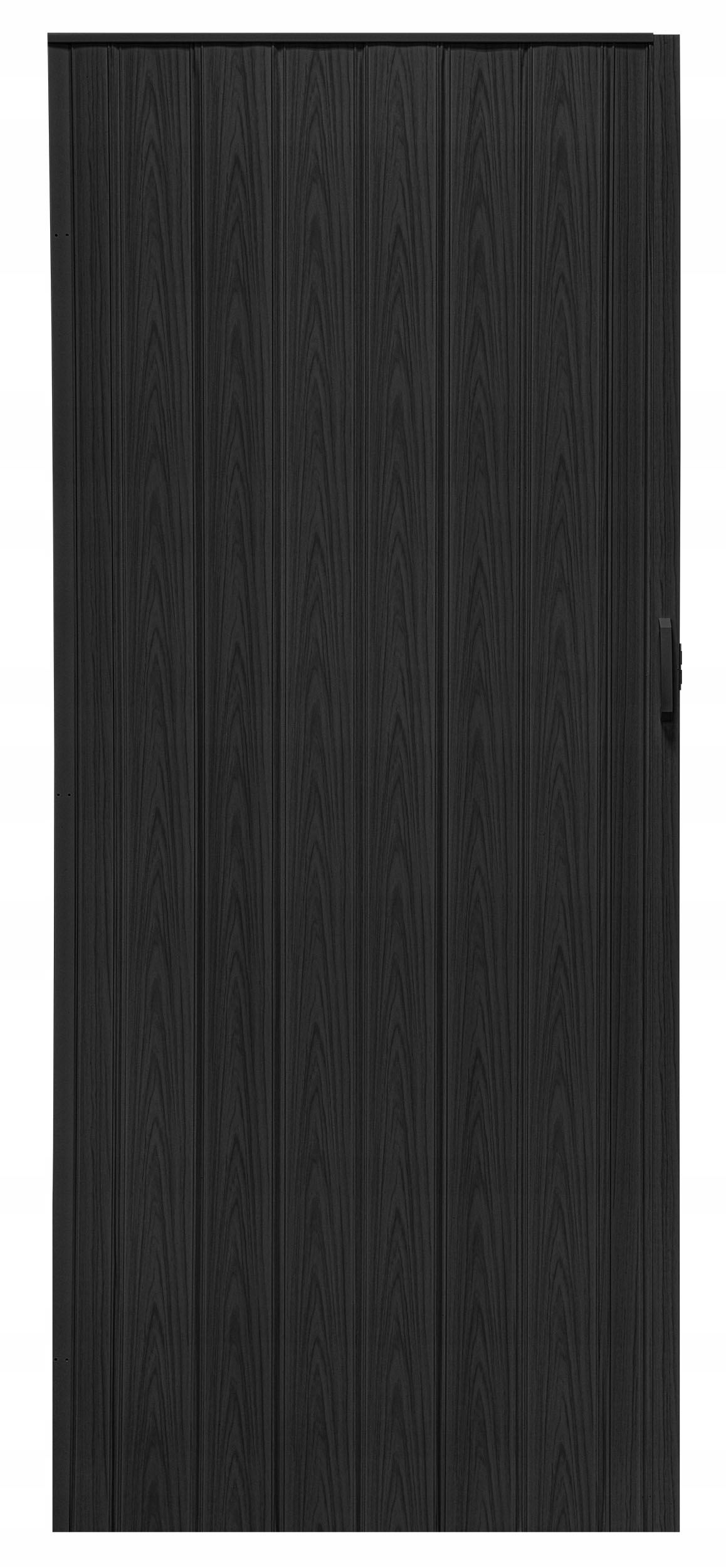 Drzwi harmonijkowe 004-80-08 czarny dąb 100 cm