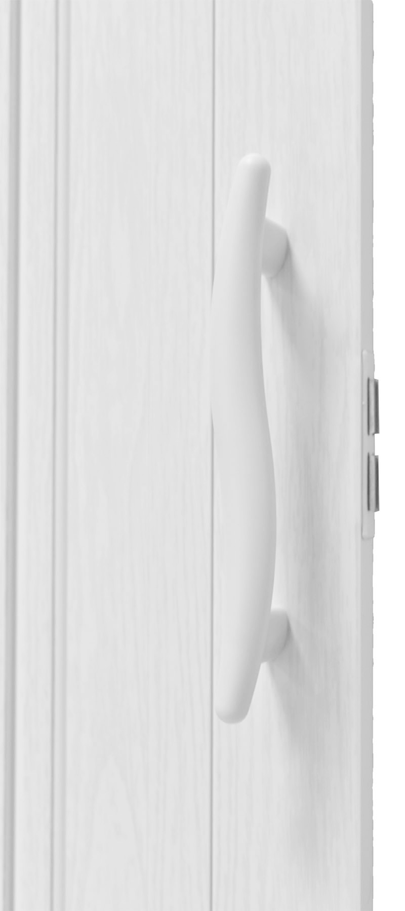 Drzwi Harmonijkowe 008P 49 Biały Dąb Mat