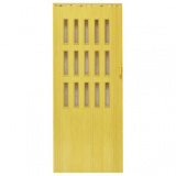 Drzwi harmonijkowe 008S-023-80 sosna mat 80 cm
