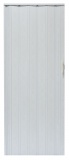 Drzwi harmonijkowe 008P-49-80 biały dąb mat G 80 cm