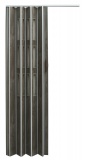 Drzwi harmonijkowe 001S-64-80 dąb grafit mat 80 cm