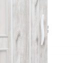 Drzwi harmonijkowe 001S-62-80 dąb alaska mat 80 cm